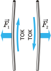 Взаимодействие прямолинейных проводников с токами 3